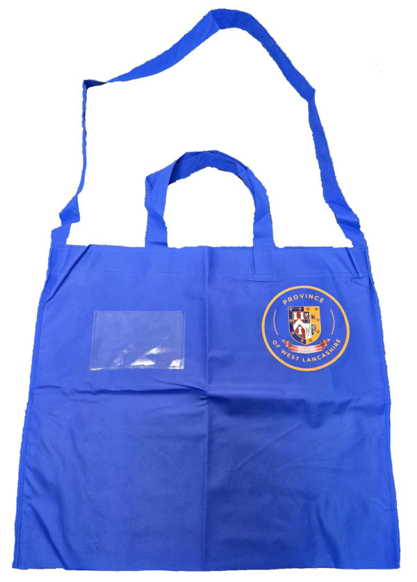 Blue Canvas Regalia Bag