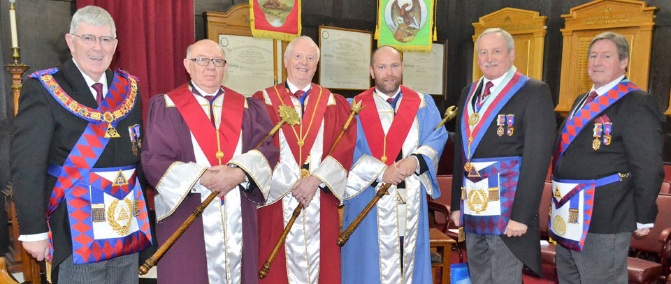 Pictured from left to right, are: Tony Harrison, Allan Finney, Raymond Griffiths, Carl Horrax, Sam Robinson and Neil McGill. Pictured from left to right, are: Tony Harrison, Allan Finney, Raymond Griffiths, Carl Horrax, Sam Robinson and Neil McGill.