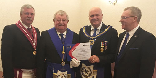 Pictured from left to right, are: Steve Ralph, Len Hart, David Winder and Phil Preston. Pictured from left to right, are: Steve Ralph, Len Hart, David Winder and Phil Preston.