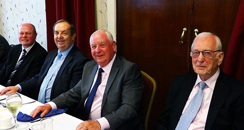 Pictured from left to right, are: Duncan Smith, John Turpin, Harry Cox and Peter Greathead. Pictured from left to right, are: Duncan Smith, John Turpin, Harry Cox and Peter Greathead.