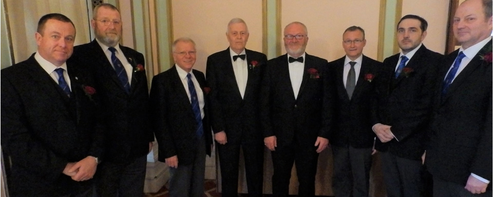 Pictured from left to right, are: Paul Dooley, Fred Dickenson, Derek Parkinson, Barrie Lea, David Foulkes, Ian Sanderson, Daniel Senneck and Mark Barton. Pictured from left to right, are: Paul Dooley, Fred Dickenson, Derek Parkinson, Barrie Lea, David Foulkes, Ian Sanderson, Daniel Senneck and Mark Barton.