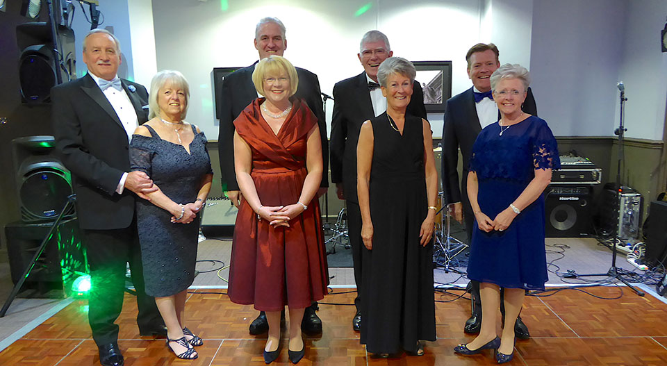 Pictured from left to right, are: Sam and Julie Robinson, Andy and Amanda Whittle, Tony and Maureen Harrison, Kevin and Susan Poynton. Pictured from left to right, are: Sam and Julie Robinson, Andy and Amanda Whittle, Tony and Maureen Harrison, Kevin and Susan Poynton.