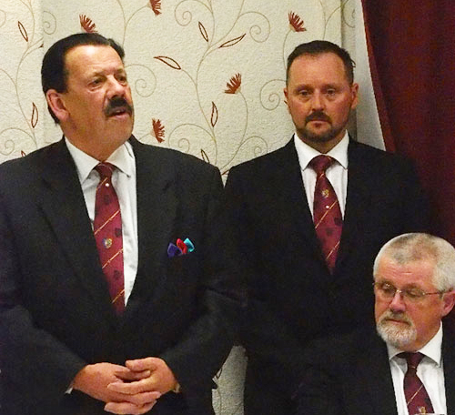 Pictured from left to right, are: Norman Thomas, Neil MacSymons and Dave Barr. Pictured from left to right, are: Norman Thomas, Neil MacSymons and Dave Barr.