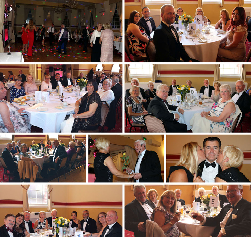 All enjoying the evening. All enjoying the evening.