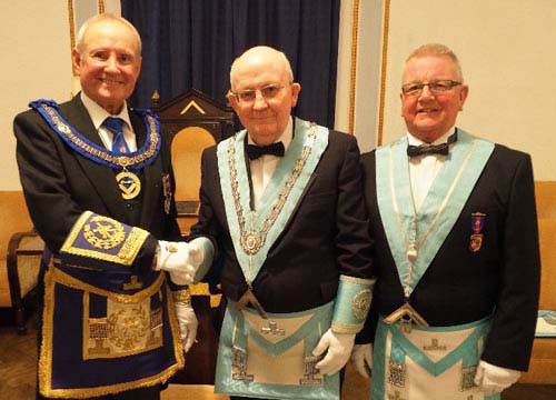 Pictured from left to right, are: David Walmsley, John Davies and Ted Eaves. Pictured from left to right, are: David Walmsley, John Davies and Ted Eaves.