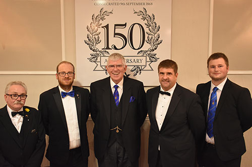 Pictured from left to right, are; Tony Cassells, Steve Renney, Tony Harrison, Gary Gibson and Levi Gill. Pictured from left to right, are; Tony Cassells, Steve Renney, Tony Harrison, Gary Gibson and Levi Gill.