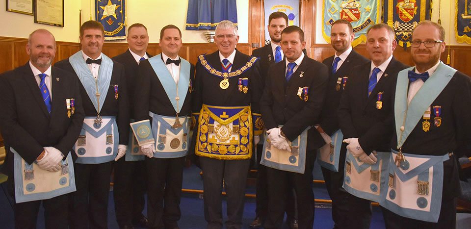 Tony with members of the Cavendish Club. Tony with members of the Cavendish Club.