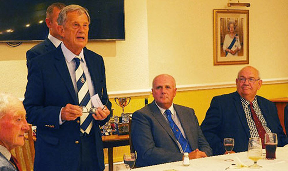 Pictured from left to right, are: Barry Jameson, David Marsden (standing) David Winder and Philip Gunning. Pictured from left to right, are: Barry Jameson, David Marsden (standing) David Winder and Philip Gunning.