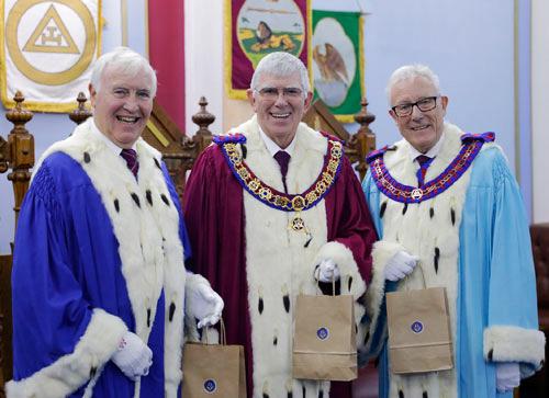 Pictured from left to right, are: John Hutton, Tony Harrison and Ian Higham displaying their traditional Eccles cakes. Pictured from left to right, are: John Hutton, Tony Harrison and Ian Higham displaying their traditional Eccles cakes.