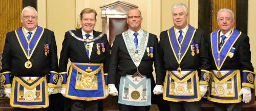 Pictured from left to right, are: David Dutton, Kevin Poynton, John McKenzie, Dave Johnson and Stephen Clarke. Pictured from left to right, are: David Dutton, Kevin Poynton, John McKenzie, Dave Johnson and Stephen Clarke.