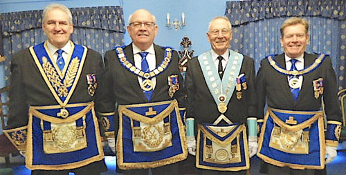 Pictured from left to right, are: Andrew Whittle, Philip Gunning, Alan Carter and Kevin Poynton Pictured from left to right, are: Andrew Whittle, Philip Gunning, Alan Carter and Kevin Poynton