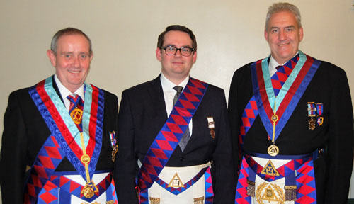 Pictured from left to right, are: Tony Hall, Oliver Leach and Andrew Whittle. Pictured from left to right, are: Tony Hall, Oliver Leach and Andrew Whittle.