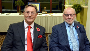 Frank Wilkinson (left) and Stuart Wilson. Frank Wilkinson (left) and Stuart Wilson.