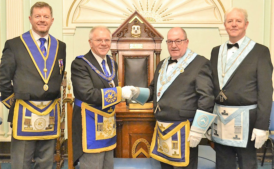 Pictured left to right, are: David Kemp, Derek Parkinson, Adrian McLoughlin and Colin Harrop. Pictured left to right, are: David Kemp, Derek Parkinson, Adrian McLoughlin and Colin Harrop.