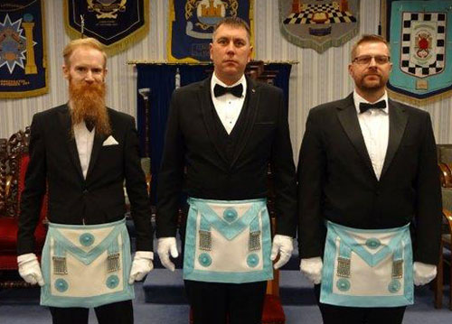 The ‘working tools star team’ pictured left to right, are: Ryan Gleeson, Matthew Brady and David Ollerenshaw The ‘working tools star team’ pictured left to right, are: Ryan Gleeson, Matthew Brady and David Ollerenshaw