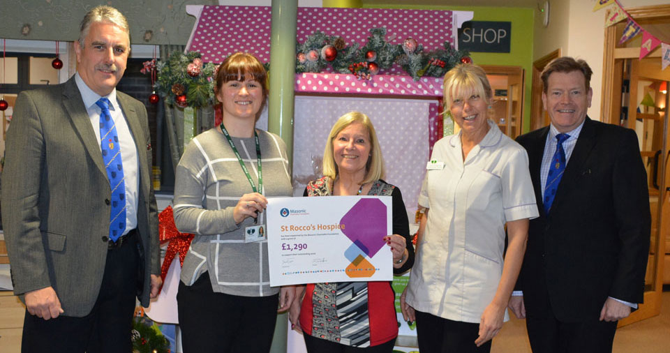 Pictured from left to right, are: Andy Barton, Rachel Ingham, Jean Austin, Tina Houghton and Kevin Poynton. Pictured from left to right, are: Andy Barton, Rachel Ingham, Jean Austin, Tina Houghton and Kevin Poynton.