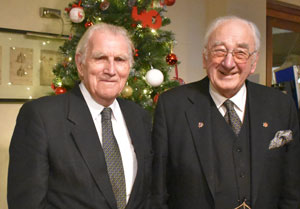 Jack Beckett (left) and Oliver Chalker. Jack Beckett (left) and Oliver Chalker.