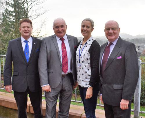 Pictured from left to right, are: Peter Schofield, Richard Wilcock, Clare Tonkin and David Grainger. Pictured from left to right, are: Peter Schofield, Richard Wilcock, Clare Tonkin and David Grainger.