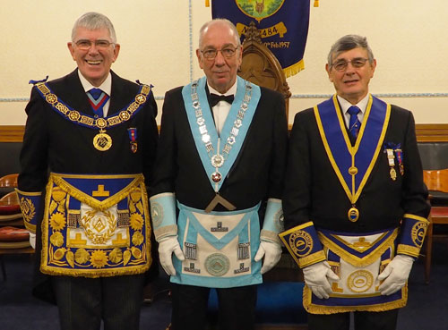 Pictured from left to right, are: Tony Harrison, John Aplin and Bob Taylor. Pictured from left to right, are: Tony Harrison, John Aplin and Bob Taylor.