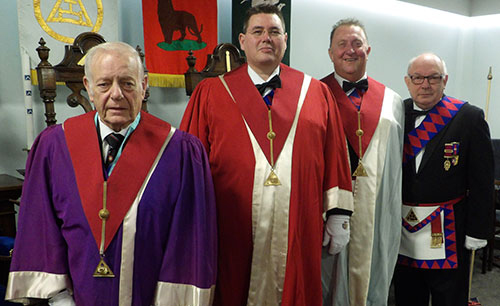 Pictured from left to right, are: Tom Houldsworth, Jim Finnegan, Brian Burgess-Dicks and Phil Houldsworth. Pictured from left to right, are: Tom Houldsworth, Jim Finnegan, Brian Burgess-Dicks and Phil Houldsworth.