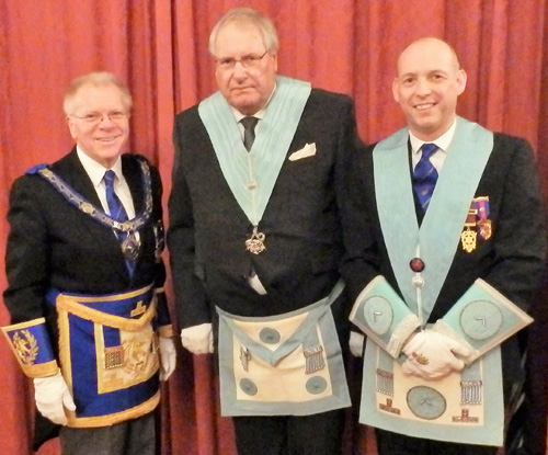 Pictured from left to right, are: Derek Parkinson, Derek Johnston and Mike Fox. Pictured from left to right, are: Derek Parkinson, Derek Johnston and Mike Fox.