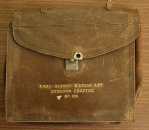 Regalia case of Albert Watson Ley Regalia case of Albert Watson Ley