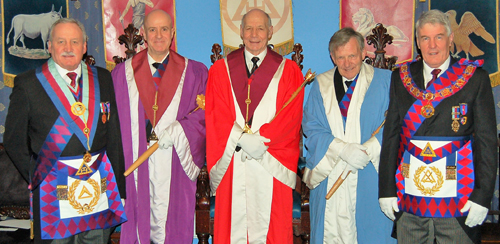 Pictured from left to right, are: Sam Robinson, Steven Williams, Albert Hogg, David Colling and Paul Renton Pictured from left to right, are: Sam Robinson, Steven Williams, Albert Hogg, David Colling and Paul Renton