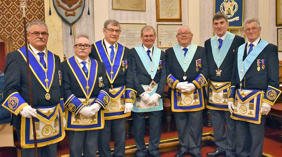 Pictured from left to right, are; Mike Jenkins, Tony Cassells, Robert Durkin, Mort Richardson, Harry Chatfield, Terry Pearson and treasurer Tony Nevinson. Pictured from left to right, are; Mike Jenkins, Tony Cassells, Robert Durkin, Mort Richardson, Harry Chatfield, Terry Pearson and treasurer Tony Nevinson.