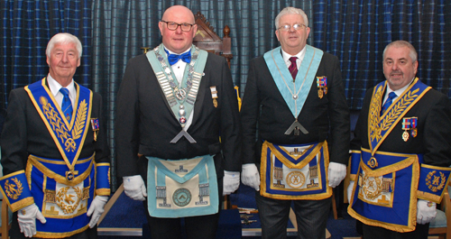 Pictured from left to right, are: Jim Wilson, Colin Richmond, Bill Williamson and Chris Butterfield. Pictured from left to right, are: Jim Wilson, Colin Richmond, Bill Williamson and Chris Butterfield.