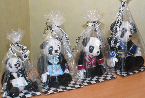 The ‘Bear Necessities’: the prize draw won by Harry Clapp. The ‘Bear Necessities’: the prize draw won by Harry Clapp.