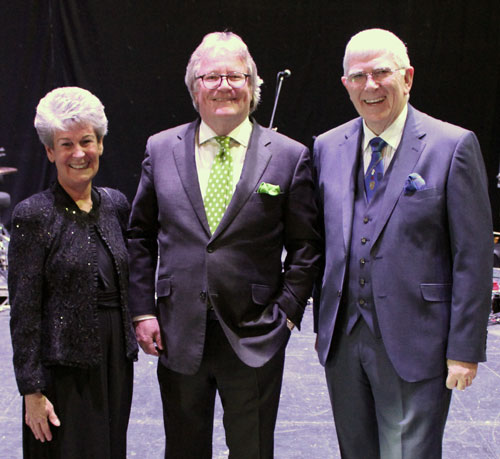 Pictured from left to right, are: Maureen Harrison, Jim Davidson and Tony Harrison. Pictured from left to right, are: Maureen Harrison, Jim Davidson and Tony Harrison.