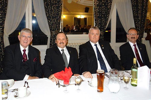 Pictured from left to right, are: Tony Harrison, David Wright, Mark Tomlinson and Paul Smedley. Pictured from left to right, are: Tony Harrison, David Wright, Mark Tomlinson and Paul Smedley.