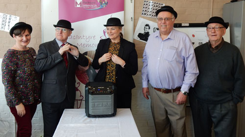 Pictured from left to right, are: Wendy Cook, Chris Todd, Andrea Parr, Chris Betts and Andrew Devlin.