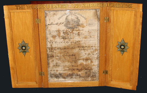lodge Glittering Star warrant dated 1759. lodge Glittering Star warrant dated 1759.