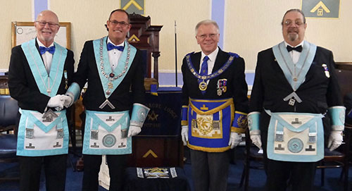 Pictured from left to right, are: Tony Lea, John Lea, Derek Parkinson and Michael Shakespeare. Pictured from left to right, are: Tony Lea, John Lea, Derek Parkinson and Michael Shakespeare.