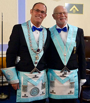 John Lea (left) and Tony Lea. John Lea (left) and Tony Lea.