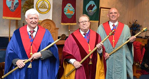 Pictured from left to right, are: Gerald Butler, Jayson Jackson and Mark Howard. Pictured from left to right, are: Gerald Butler, Jayson Jackson and Mark Howard.