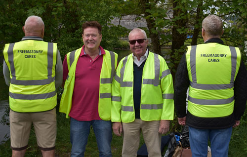Pictured from left to right, are: Richard Wilcock, Peter Schofield, Keith Kemp and Phil Preston.