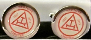 Neptune Chapter cuff-links presented by Tony Christie Neptune Chapter cuff-links presented by Tony Christie