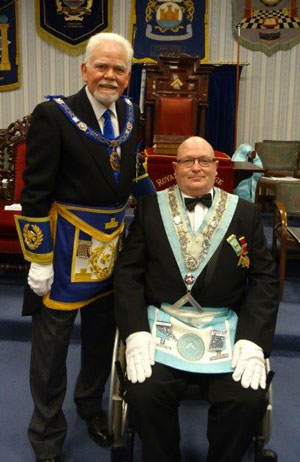 Pictured are David Randerson (left) and Joe O’Brien. Pictured are David Randerson (left) and Joe O’Brien.