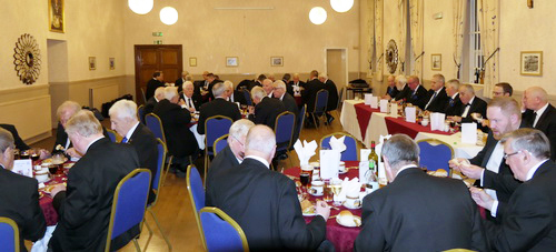 The festive board. The festive board.