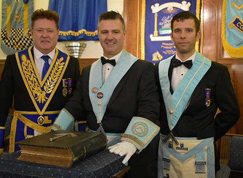 Pictured from left to right, are: Peter Schofield, Ryan Parrington and Lee Storey. Pictured from left to right, are: Peter Schofield, Ryan Parrington and Lee Storey.