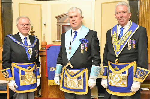 Pictured from left to right, are: Derek Parkinson, Dave Johnson and Mark Matthews. Pictured from left to right, are: Derek Parkinson, Dave Johnson and Mark Matthews.
