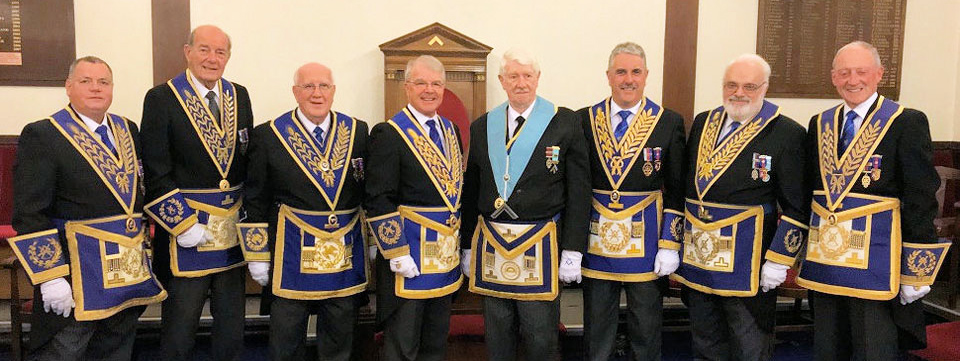 Pictured from left to right, are: Chris Ayres, Gordon Amos, Denis Rudd, David Durling, Norman Pritchard, Andy Barton, David Redhead and Barry Jameson. Pictured from left to right, are: Chris Ayres, Gordon Amos, Denis Rudd, David Durling, Norman Pritchard, Andy Barton, David Redhead and Barry Jameson.