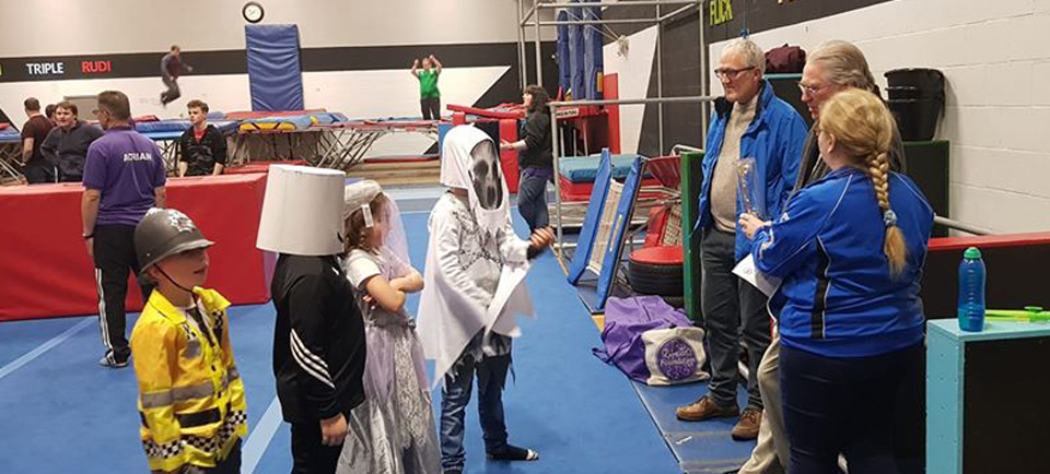 Steve Williams presenting prizes for Lancashire TAAG’s fancy dress competition. Steve Williams presenting prizes for Lancashire TAAG’s fancy dress competition.