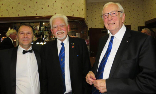 Pictured from left to right, are: Jamie Blundell WM, David Randerson and Peter Greathead. Pictured from left to right, are: Jamie Blundell WM, David Randerson and Peter Greathead.
