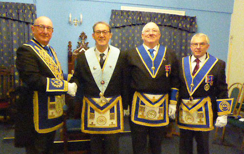Pictured from left to right, are: Neil Pedder, Anthony Standish, Steven Cornwell and Mike Cunliffe. Pictured from left to right, are: Neil Pedder, Anthony Standish, Steven Cornwell and Mike Cunliffe.