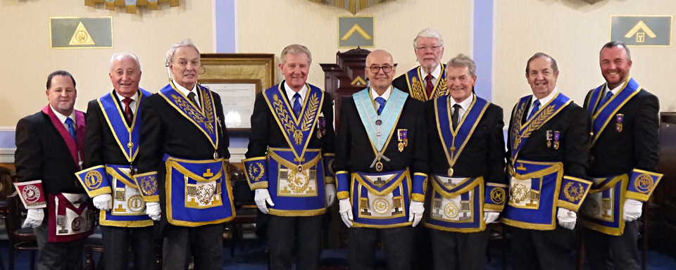 Pictured from left to right, are: Gary Harper, David Cook, Peter Bentham, Stuart Thornber, Dr Graham Hoadley, Ian Robertson, Michael Wigham, John Turpin and Stuart Alcock-Williams. Pictured from left to right, are: Gary Harper, David Cook, Peter Bentham, Stuart Thornber, Dr Graham Hoadley, Ian Robertson, Michael Wigham, John Turpin and Stuart Alcock-Williams.