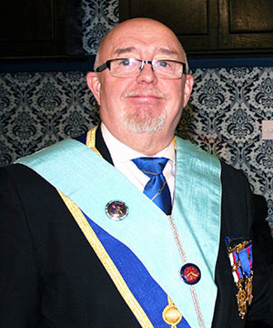 Newly installed WM Barry Tomlinson. Newly installed WM Barry Tomlinson.