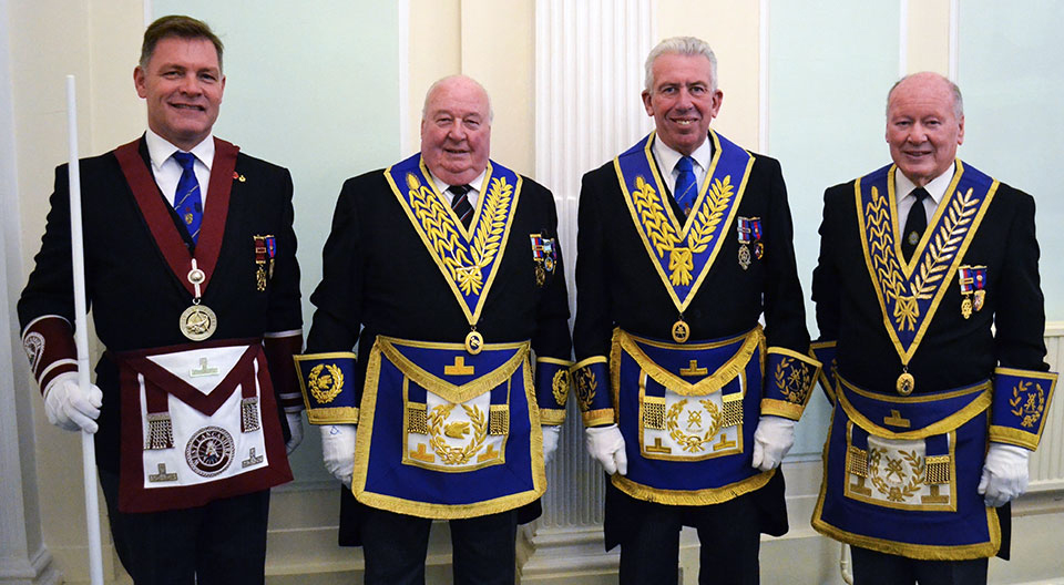 Pictured from left to right, are: Chris Taylor, Peter Levick, Mark Matthews and Laurie Scott. Pictured from left to right, are: Chris Taylor, Peter Levick, Mark Matthews and Laurie Scott.